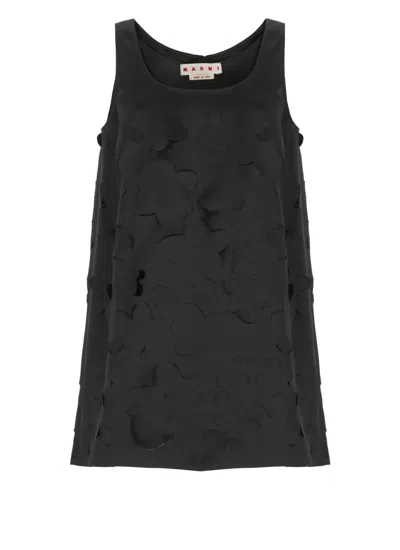 MARNI MARNI DUCHESSE CUT-OUT DRESS