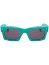 Marni Edku Square-frame Sunglasses In Green