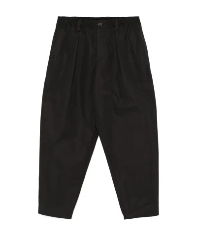 Marni Elastic Waist Casual Pants In Black