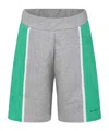 Marni Kids Colourblock Shorts In Gray
