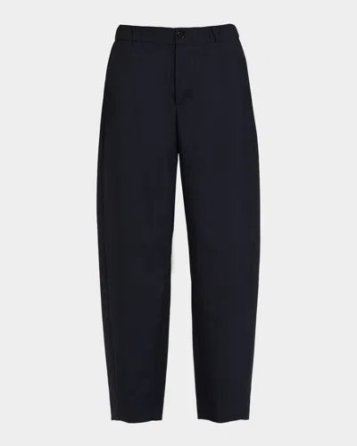 MARNI ELASTIC WAISTBAND STRAIGHT-LEG TROUSERS