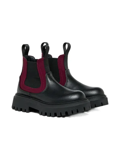 MARNI ELASTICATED-PANELS CHUNKY BOOTS