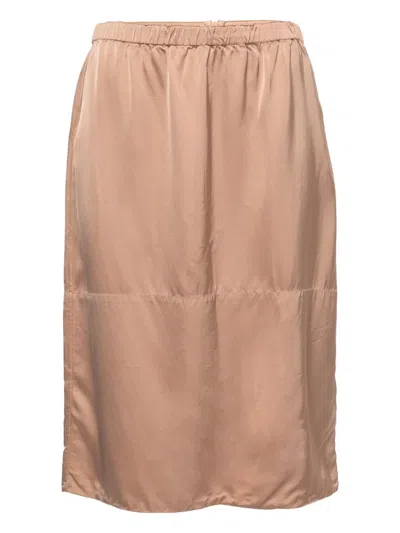 Pre-owned Marni Elasticated-waist Skirt In Neutral