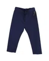 Marni Elasticated Zip Trousers In Blue Viscose In Blue