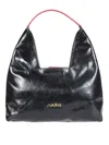 Marni Elegant Mini Top Handle Bag In Black