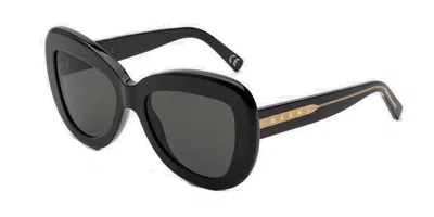 Marni Elephant Island Black Ntv Women's Sunglasses Black Size 55
