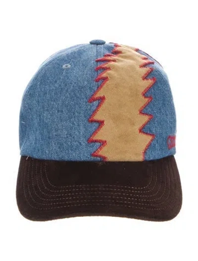 Pre-owned Marni Embroidered Baseball Cap In Blue