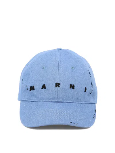 MARNI MARNI EMBROIDERED CAP