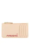 MARNI EMBROIDERED CARD HOLDER