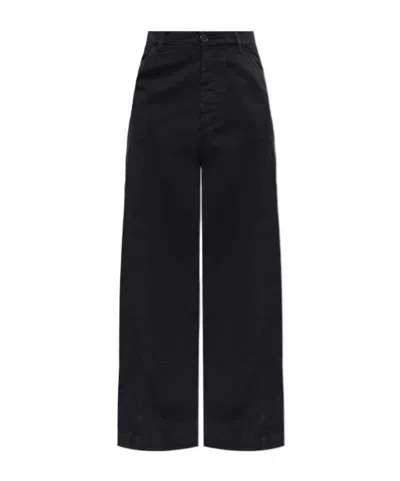 Marni Embroidered Carpenter Trousers In Black