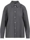Marni Logo Embroidered Oversize High-low Button-up Shirt