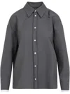 Marni Logo Embroidered Oversize High-low Button-up Shirt