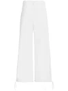 Marni Straight-leg Kick-flare Trousers In Pink