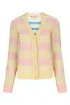 Marni Women's Embroidered Mohair Blend And Wool Blend Cardigan