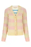 Marni Women's Embroidered Mohair Blend And Wool Blend Cardigan