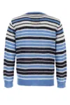 Marni Crew Neck Mohair Blend Sweater With Embroidery