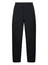 Marni Embroidered Pocket Wool Trousers In Multi