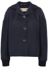 MARNI EMBROIDERED WOOL-BLEND JACKET