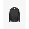 Marni Cropped Men's Jacket Large Pockets In Black
