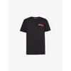 Marni Logo Short-sleeved T-shirt In Black