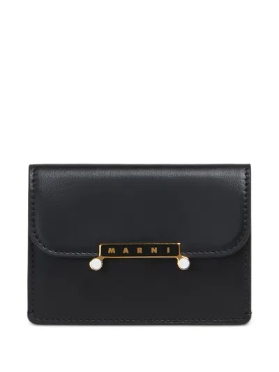 Marni Envelope Card Holder In Black