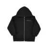 Marni Eoprene Full-zip Jacket With Logo Kids In Black