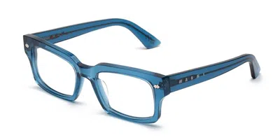 Marni Eshami Ocean 6sa Men's Glasses Blue Size 54 - Free Lenses - Blue Light Block Available