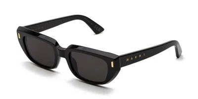 Marni Etezea Black 5mi Men's Sunglasses Black Size 53