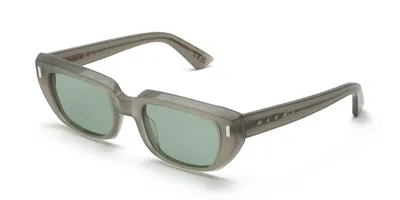 Marni Etezea Light Grey 81e Men's Sunglasses Grey Size 53 In Opaque Light Grey