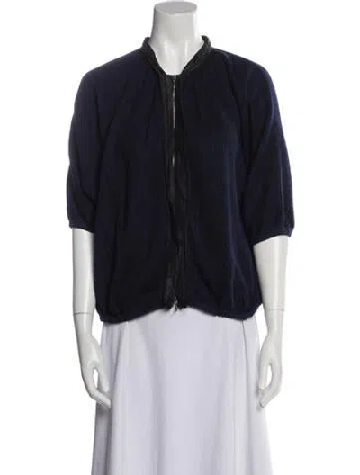 Pre-owned Marni Evening Jacket In Blue