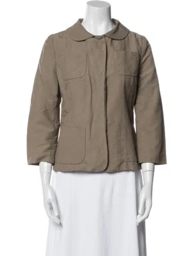 Pre-owned Marni Evening Jacket In Brown