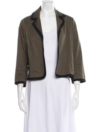 Pre-owned Marni Evening Jacket In Green