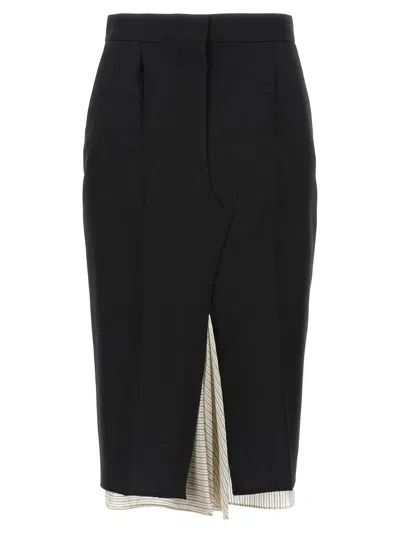 MARNI MARNI EXPOSED LINING SKIRT