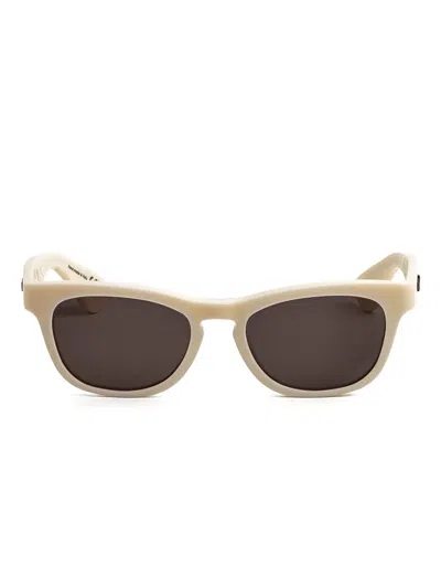 Marni Eyewear 5br Geometric Sunglasses In Brown
