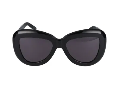 Marni Eyewear Butterfly Frame Sunglasses In Black