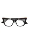 Marni Eyewear Cat-eye Frame Glasses In Black