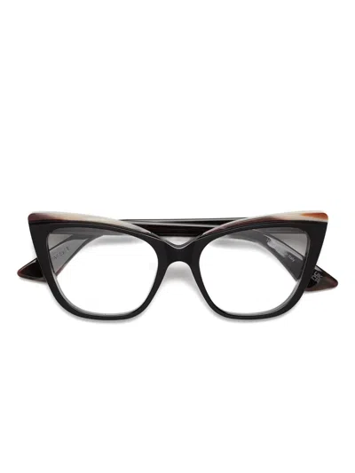 Marni Eyewear Cat-eye Frame Glasses In Black