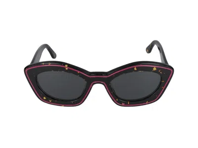 Marni Eyewear Cat Eye Frame Sunglasses In Brown