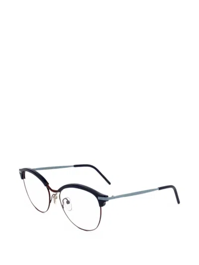 Marni Eyewear Cat-eye Frame Glasses In 블루