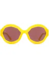 Marni Eyewear Cumulus Cloud Yellow In 黄色