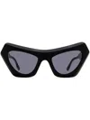 Marni Eyewear Devil's Pool Cat-eye Sunglasses In Black