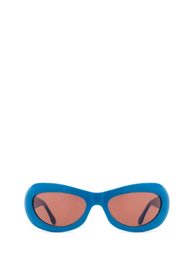 Marni Eyewear Field Of Rushes Blue Sunglasses