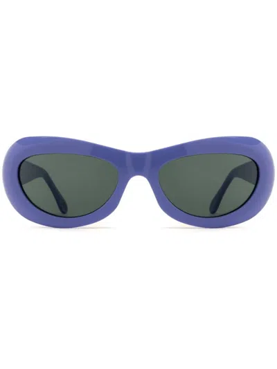 Marni Eyewear Field Of Rushes Lilac In Blue