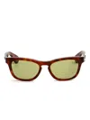 Marni Eyewear Geometric Frame Sunglasses In Brown