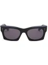 Marni Eyewear Havana Edku Geometric-frame Sunglasses In Schwarz