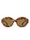 Marni Eyewear Ik Kil Cenote Sunglasses In Brown