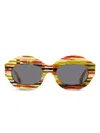 Marni Eyewear Ik Kil Cenote Sunglasses In Yellow