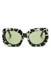 Marni Eyewear Jellyfish Lake Square-frame Sunglasses In White