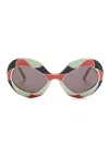 Marni Eyewear Land Of Revelations Sunglasses In Gold