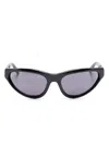 Marni Eyewear Sonnenbrille Mit Oversized-gestell In Black
